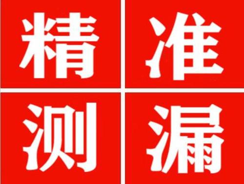 商水尚嘉漏水精准查找
